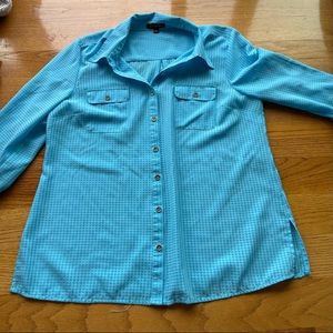 Women’s turquoise top